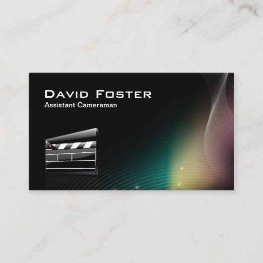 Carte De Visite Film Assistant Cameraman Directeur (Devant)