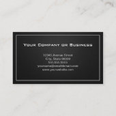 Carte De Visite Film Assistant Cameraman Directeur (Dos)