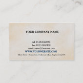 Carte De Visite Film d'entreprise réalisateur (Dos)