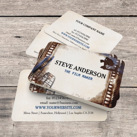 Carte De Visite Film d'entreprise réalisateur