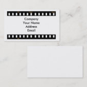 Carte De Visite Film traditionnel (Devant / Derrière)