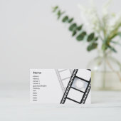 Carte De Visite Filmstrip - affaires (Debout devant)