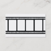 Carte De Visite Filmstrip - affaires (Dos)