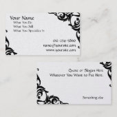 Carte De Visite Fils (Devant / Derrière)