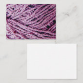 Carte De Visite Fils de fils gros plan photo personnalisée (Devant / Derrière)