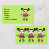 Carte De Visite Fils de pastèque (Devant / Derrière)