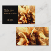 Carte De Visite Fin de chiffon de plume (Devant / Derrière)