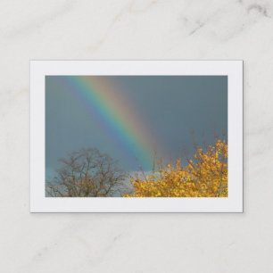 Carte De Visite Fin de l'arc-en-ciel (frontière)
