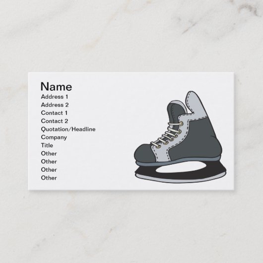 Carte De Visite Fin de support de dentelle (Devant)
