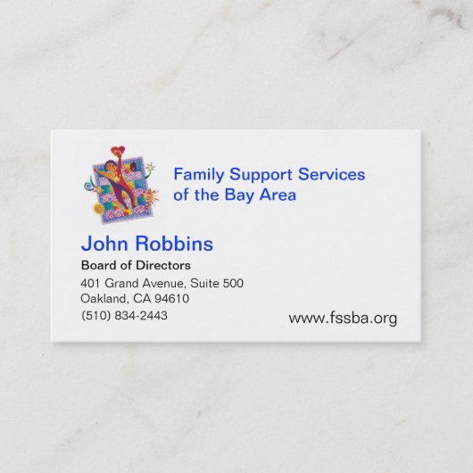 Carte De Visite FINALE de John Robbins (Devant)