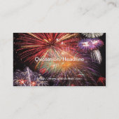 Carte De Visite Finale Fireworks (Dos)