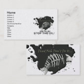 Carte De Visite FINALFISHY2, Nom, Adresse 1, Adresse 2, Contact... (Devant / Derrière)