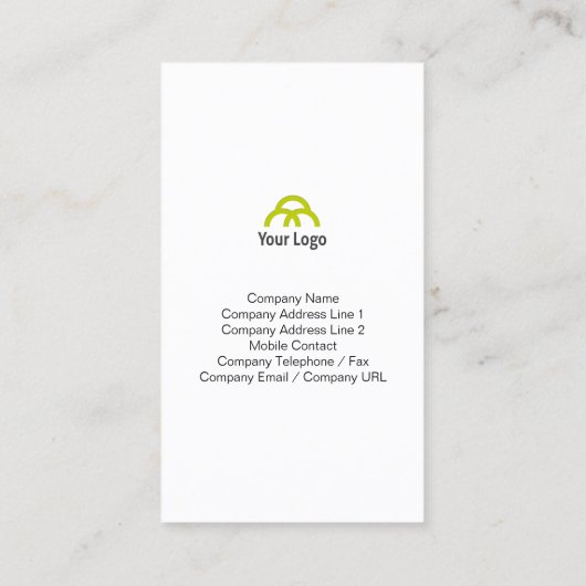 Carte De Visite Finance Administration Professional FlowNuméros (Dos)