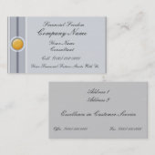 Carte de visite Finance/Stock Broker (Devant / Derrière)