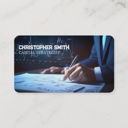 Carte De Visite Financement bancaire d'investissement (Devant)