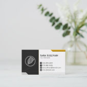 Carte De Visite Financement fiscal du préparateur fiscal (Debout devant)