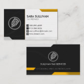 Carte De Visite Financement fiscal du préparateur fiscal (Devant / Derrière)