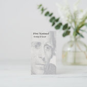 Carte De Visite Finances / Banques (Debout devant)