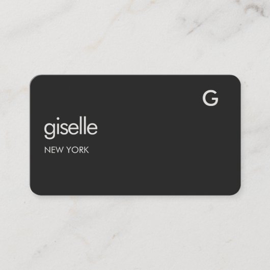 Carte De Visite Financial Advisor Black QR Code (Devant)