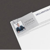 Carte De Visite Financial Advisor Texture simple en pierre gris cl