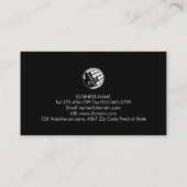 Carte De Visite Financière comptable (Dos)