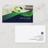 Carte De Visite Financière comptable (Devant / Derrière)