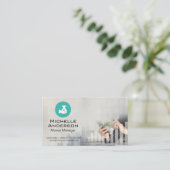 Carte De Visite Financiers | Graphiques stocks (Debout devant)