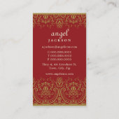 CARTE DE VISITE :: finement fin 1 (Dos)