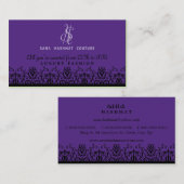 CARTE DE VISITE :: finement fin L11 (Devant / Derrière)