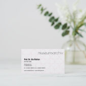 Carte De Visite Finement patterné (Debout devant)