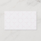 Carte De Visite Finement patterné (Dos)