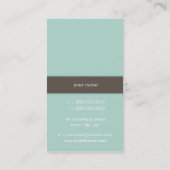 CARTE DE VISITE :: finesse 7P (Dos)