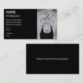 Carte De Visite Fingerwave (Devant / Derrière)