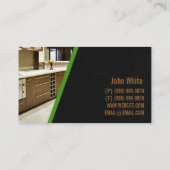 Carte De Visite Finition de la menuiserie, de l'usine, de la const (Dos)