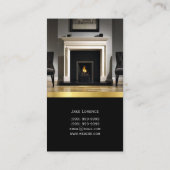 Carte De Visite Finition de menuiserie, de fraisage, de constructi (Dos)