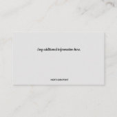 Carte De Visite Finition de revêtement en plâtre à paroi sèche mod (Dos)