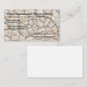 Carte De Visite Finition des installations de construction extérie (Devant / Derrière)