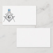 Carte De Visite Finland freemasonry sign (Devant / Derrière)