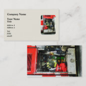 Carte De Visite Fire Fighting (Devant / Derrière)