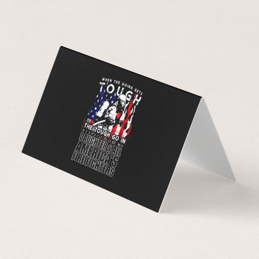 Carte De Visite Firefighter | Daughter (Devant)