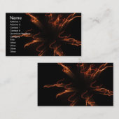 Carte De Visite Fireworks 3 (Devant / Derrière)