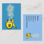 Carte De Visite Fishy Business (Devant / Derrière)
