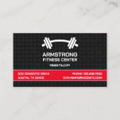 Carte de visite Fitness (Devant)