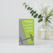Carte de visite Fitness (Debout devant)