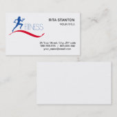 Carte De Visite Fitness (Devant / Derrière)