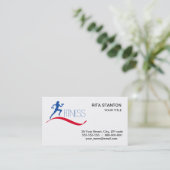 Carte De Visite Fitness (Debout devant)