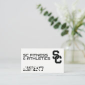 Carte De Visite Fitness Athletics (Debout devant)