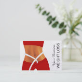 Carte De Visite Fitness - Business - SRF (Debout devant)