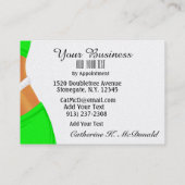 Carte De Visite Fitness - Business - SRF (Dos)