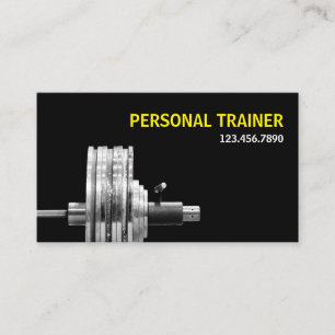 Carte De Visite Fitness du formateur personnel